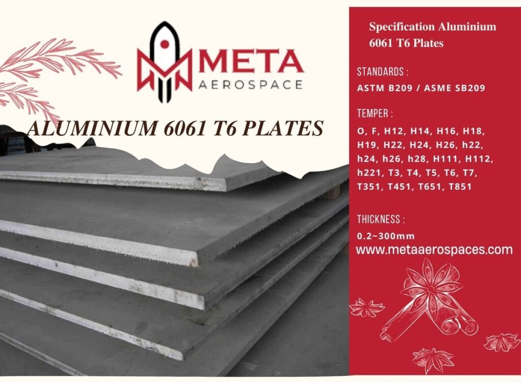Aluminium 6061 T6 Plates